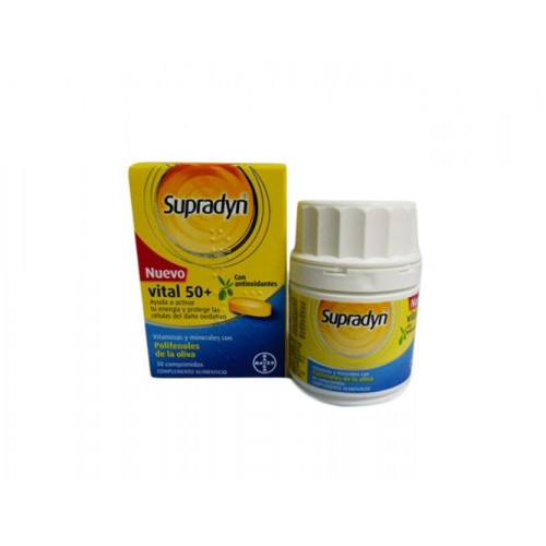 SUPRADYN ENERGY 50+ ANTIOXIDANTE 30 COMPRIMIDOS