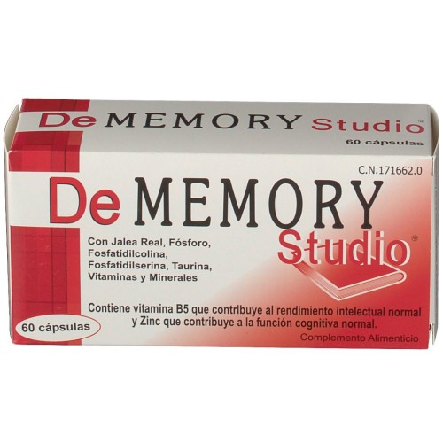 DEMEMORY STUDIO 60 CAPSULAS PARA LA MEMORIA