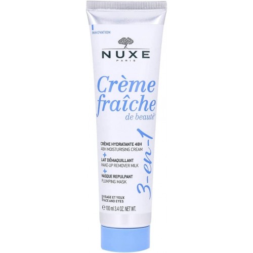 NUXE CREMA FRAICHE 3 EN 1 HIDRATANTE+DESMA+MASCA 100ML