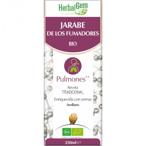 HERBAL GEM JARABE DE LOS FUMADORES BIO 250ML