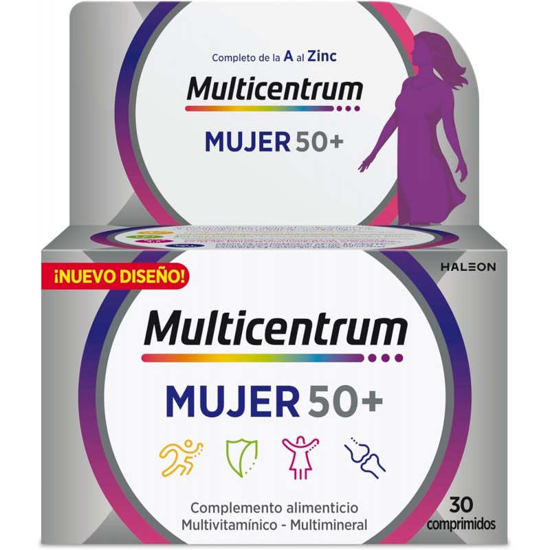 MULTICENTRUM MUJER 50+ 30 COM